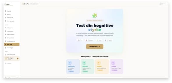 Test din kognitive styrke.