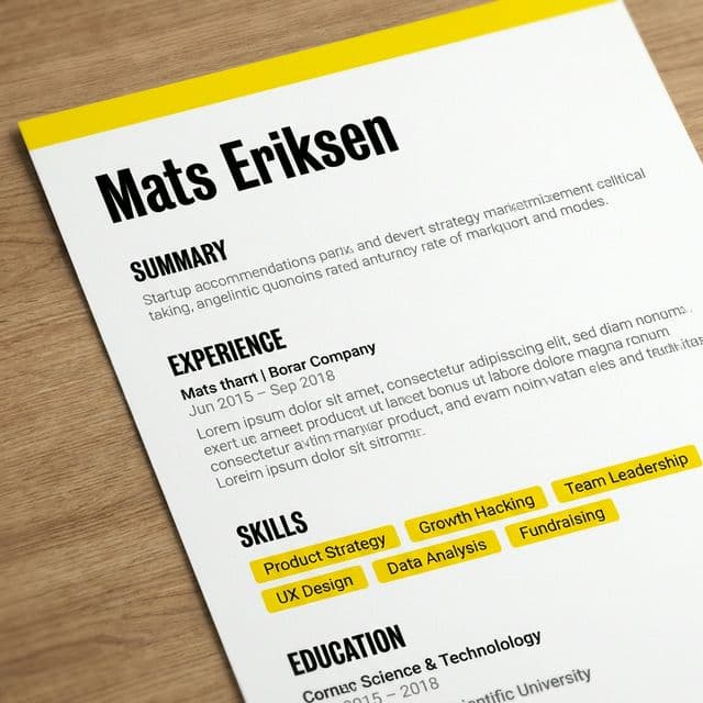 Pulse CV-mal